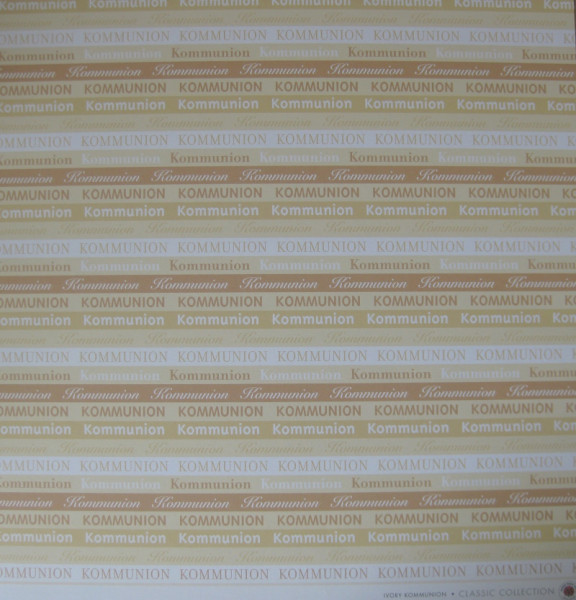 78718104 Scrapbook Papier Kommunion 30,5x30,5cm