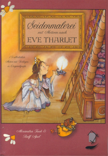 529149 Buch Seidenmalerei mit Motiven nach Eve Tharlet