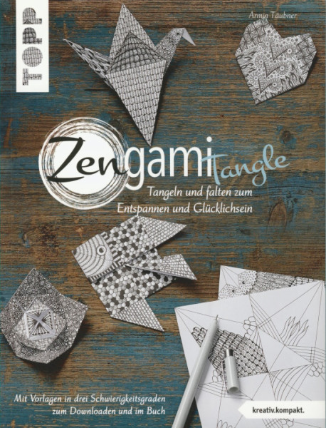 4221 Buch Zengami Tangle Tangeln und falten