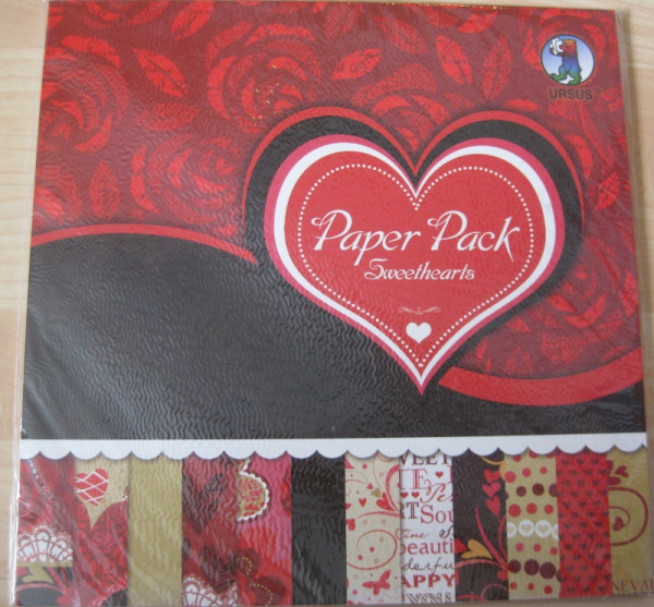 41630099 Scrapbook Papier Block Sweetheart 30,5x30,5cm