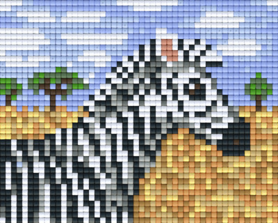 801358 Pixelhobby Klassik Set Zebra