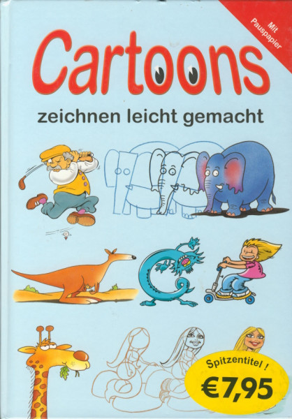 433078 Buch Cartoons zeichnen leicht gemacht