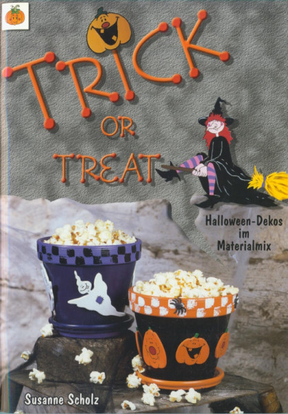 546701 Halloween Bastelbuch Trick or Treat