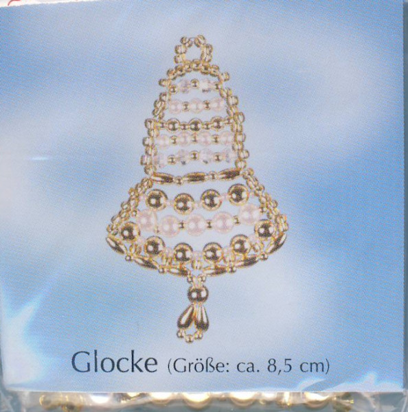 018016 Perlen Bastelset Glocke 8,5cm