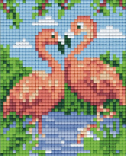 801442 Pixelhobby Klassik Set Flamingos 3