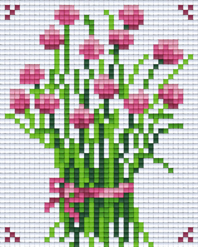 801073 Pixelhobby Klassik Set Blumenserie 3