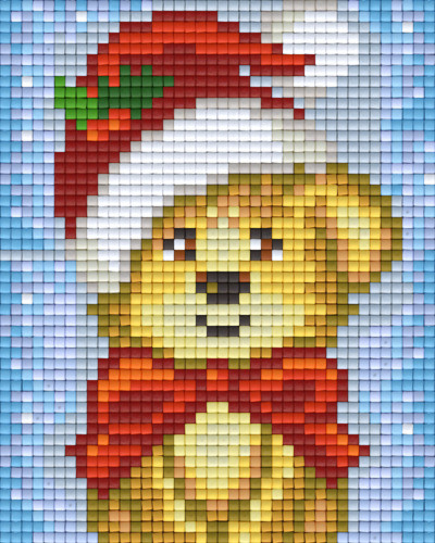 801421 Pixelhobby Klassik Set Weihnachtsbär