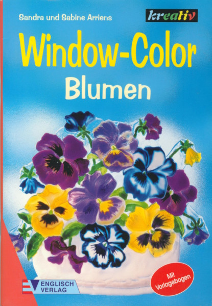 8983780 Window Color Vorlagen Buch Blumen