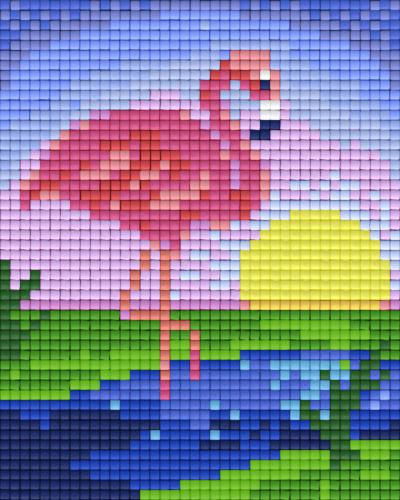 801427 Pixelhobby Klassik Set Flamingo