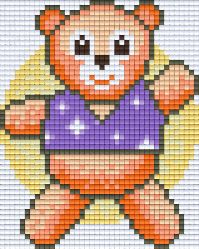 801184 Pixelhobby Klassik Set Teddy