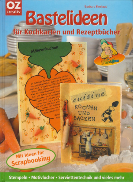 010400046 Buch Bastelideen für Kochkarten und Rezeptbücher