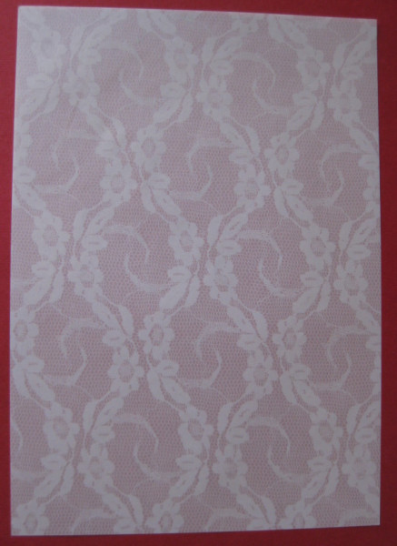 61794 Transparentpapier A4 Blumenmuster