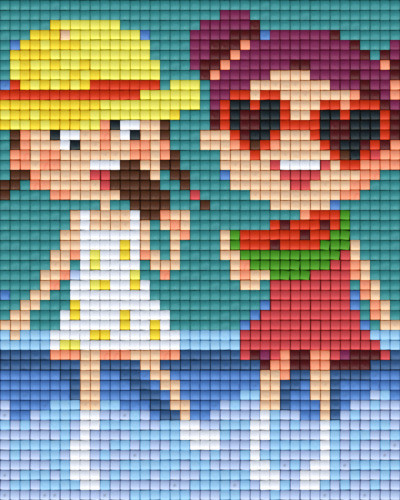 801411 Pixelhobby Klassik Set Am Pool