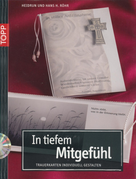 3738 Buch In tiefem Mitgefühl Trauerkarten