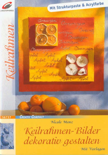 56737 Buch Keilrahmen Bilder dekorativ gestalten