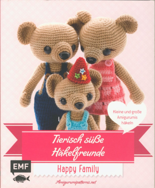 93628 Buch Tierisch süße Häkelfreunde Happy Family