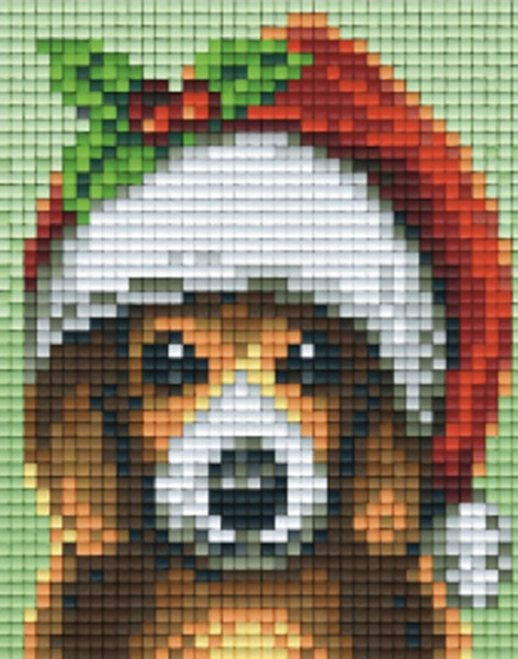 801453 Pixelhobby Klassik Set Weihnachtshund