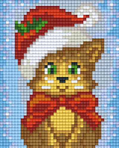 801422 Pixelhobby Klassik Set Weihnachtskatze