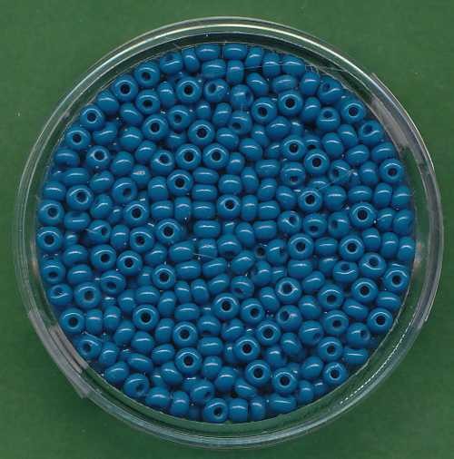 93494 Rocailles 2,6mm mittelblau satt 17g