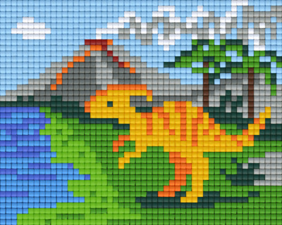 801256 Pixelhobby Klassik Set Dinosaurier 2