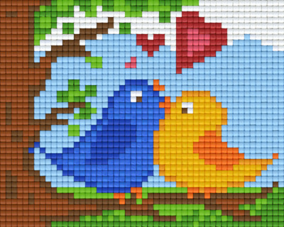 801373 Pixelhobby Klassik Set Vögel verliebt