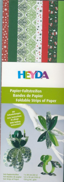 4875658 Heyda Papierstreifen Weihnachten