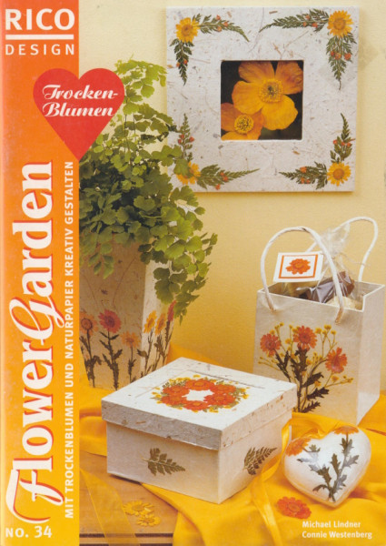 225419 Buch Flower Garden Trockenblumen