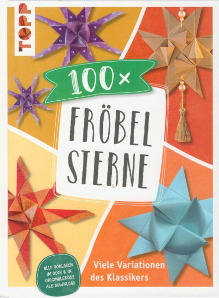 7858 Buch 100x Fröbelsterne