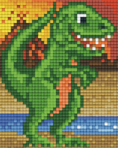 801457 Pixelhobby Klassik Set Dinosaurier T-Rex
