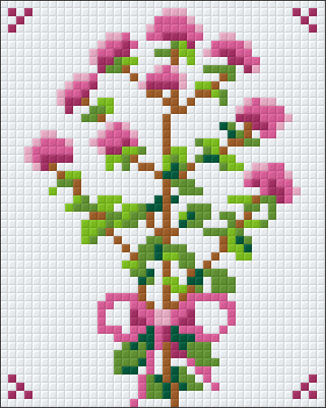 801071 Pixelhobby Klassik Set Blumenserie 1