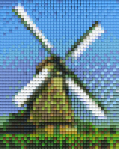 801232 Pixelhobby Klassik Set Windmühle 2