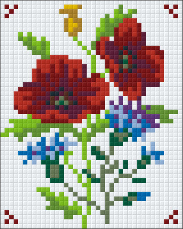 801075 Pixelhobby Klassik Set Blumenserie 5