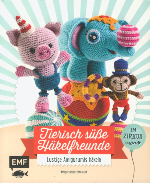 93629 Buch Tierisch süße Häkelfreunde im Zirkus