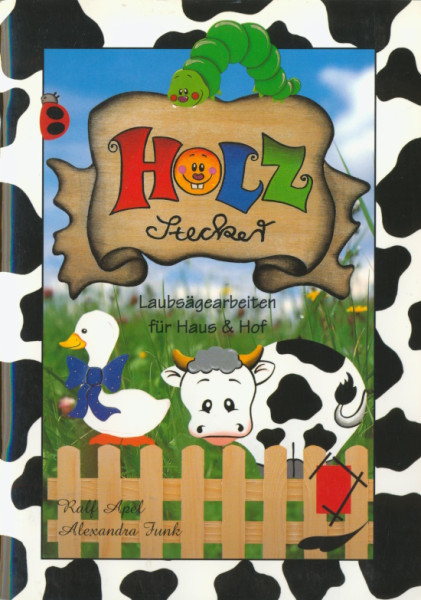 529100 Buch Holzstecker Laubsägearbeiten für Haus und Hof